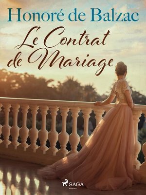 cover image of Le Contrat de Mariage